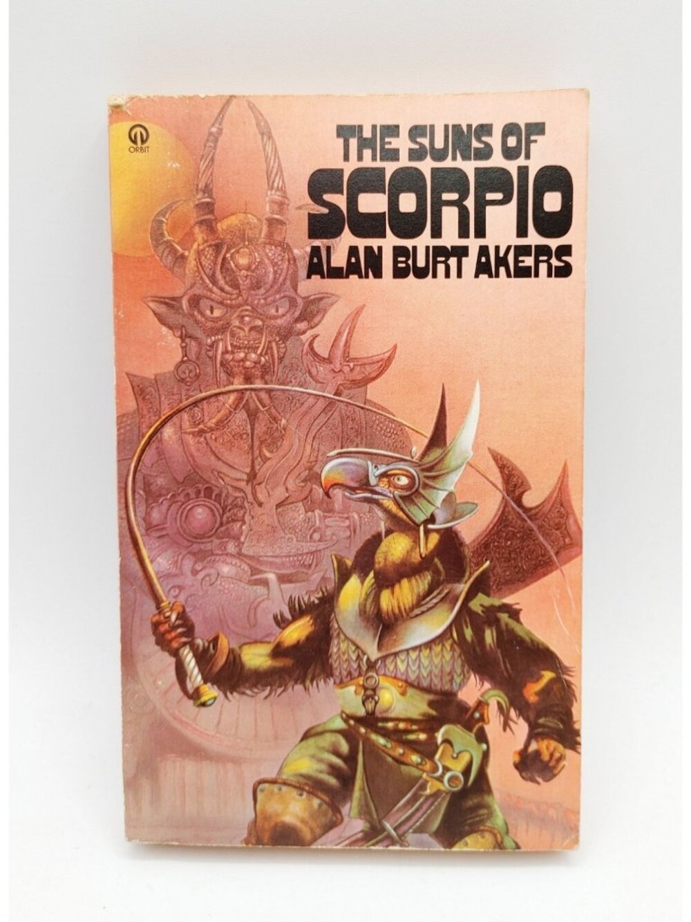 The Suns of Scorpio Alan Burt Akers 1974 First UK Printing Illustrated Sci-Fi